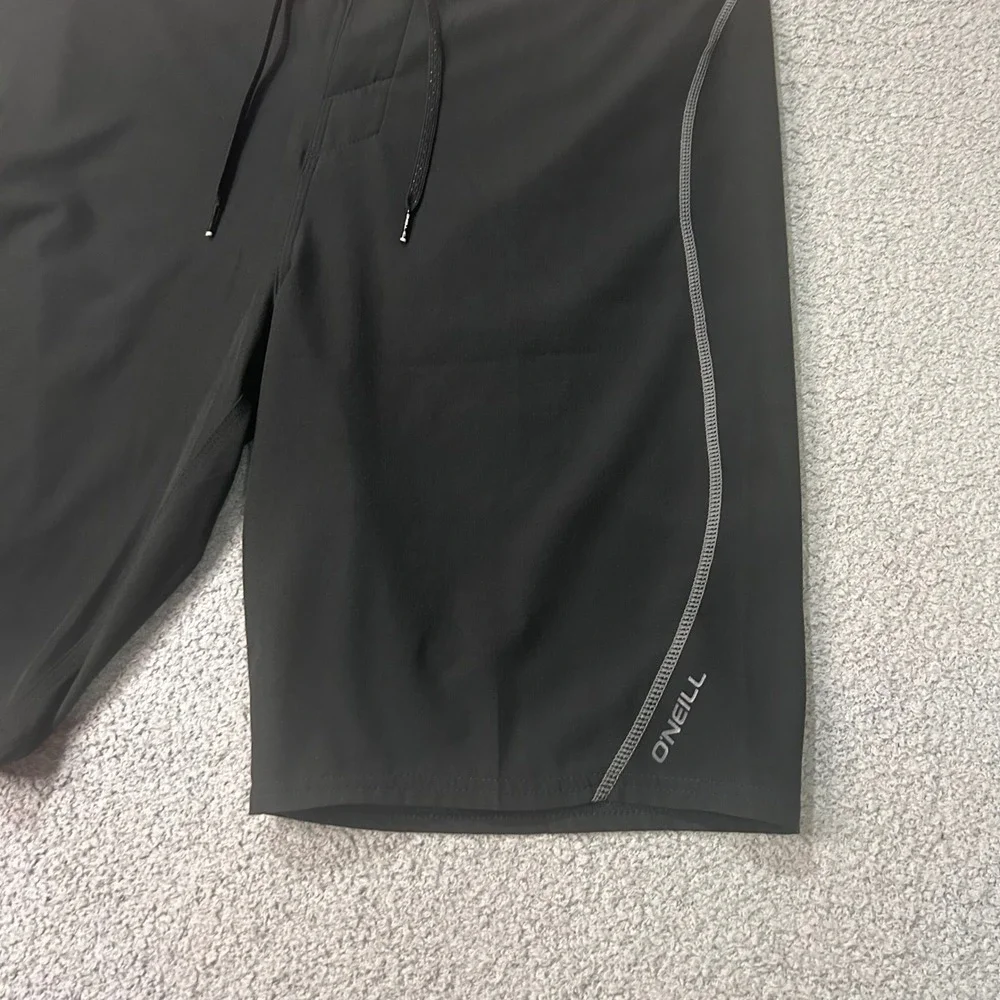 O'Neill Board Shorts Hyperfreak 34 Black Surf Core Gorpcore Performance Swim